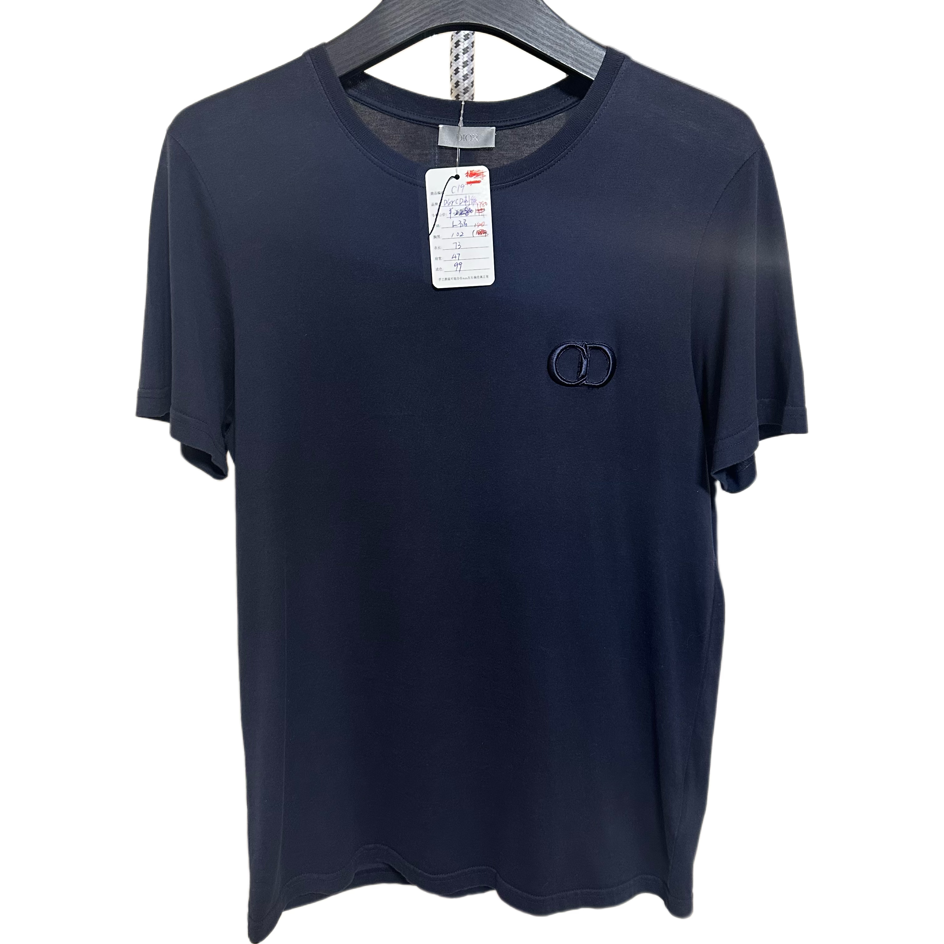 99新 DIOR/迪奥 99 新迪奥 CD 刺绣 T 恤 S码底底价
