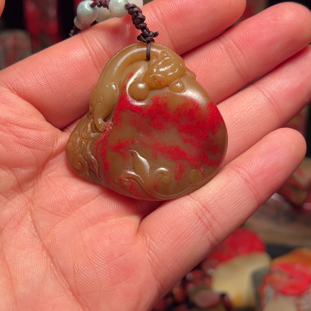 昌化石印石昌化鸡血石