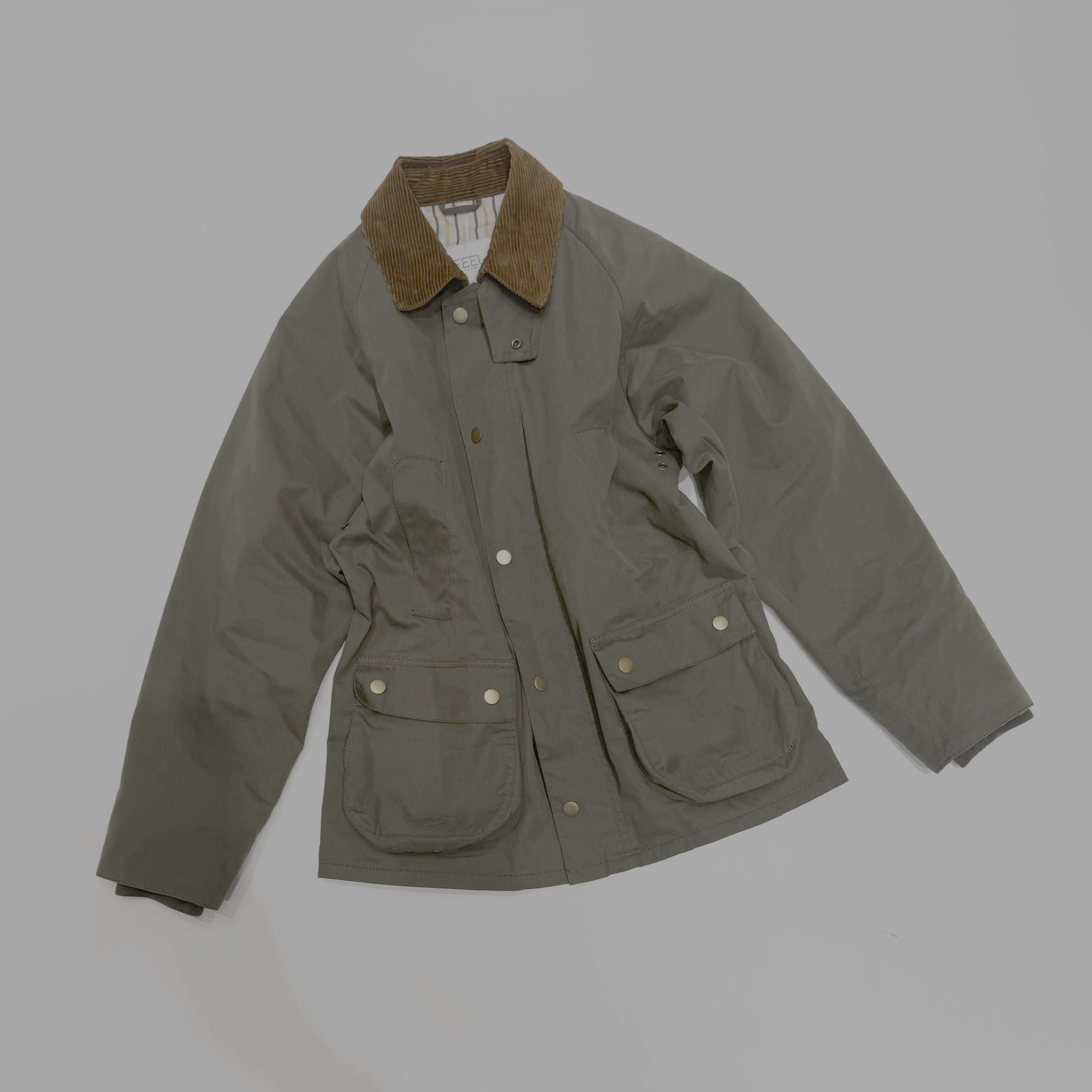 FEELHOMME25秋季男士军绿色猎装外套夹克男装休闲工装