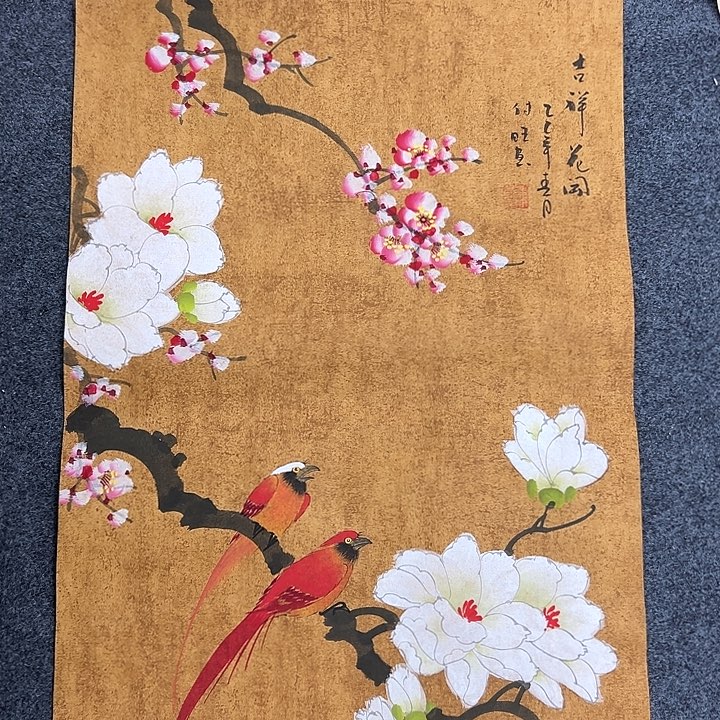 国画国画作品宣纸纯手绘