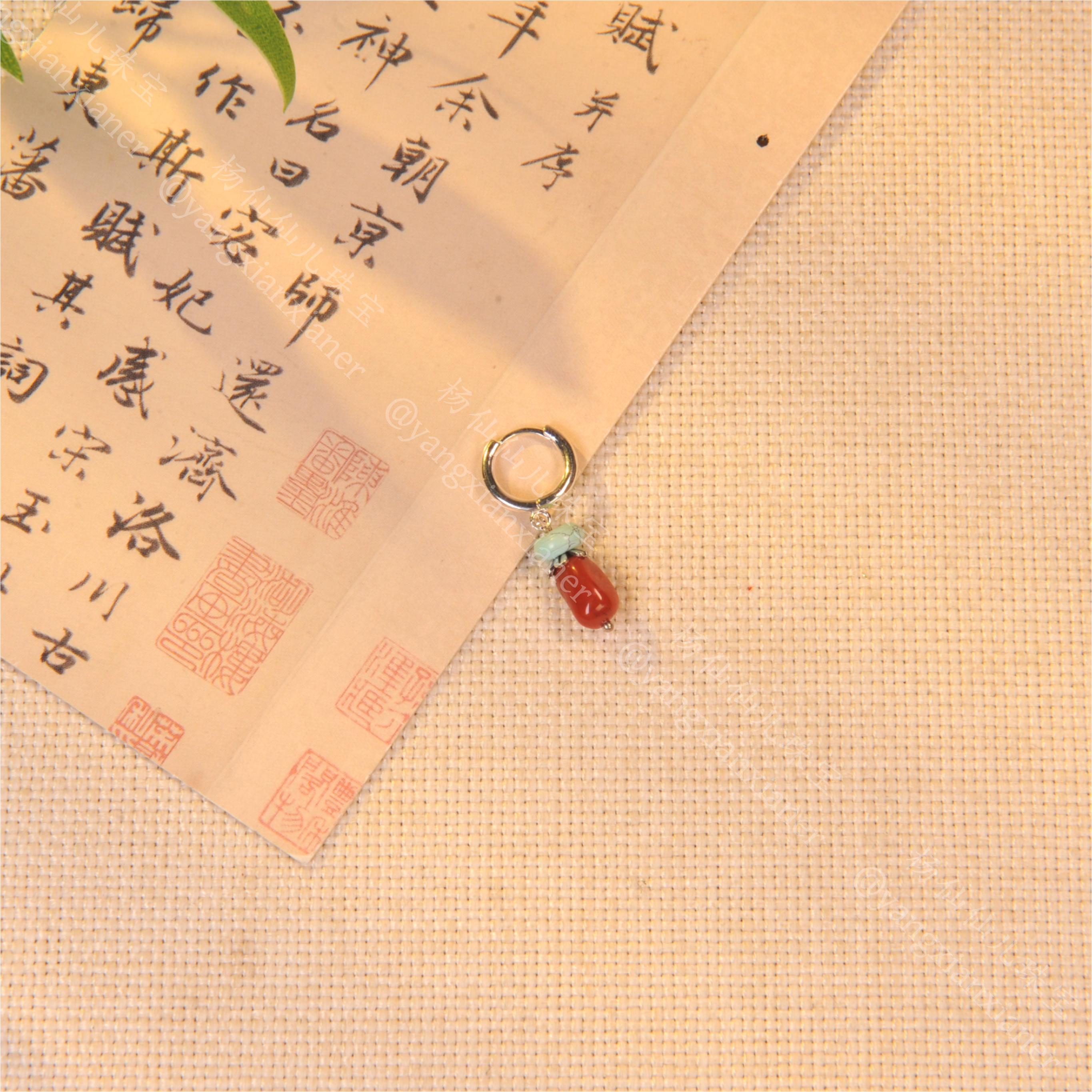 925银耳饰 S925银耳扣（一只）-X2353自发