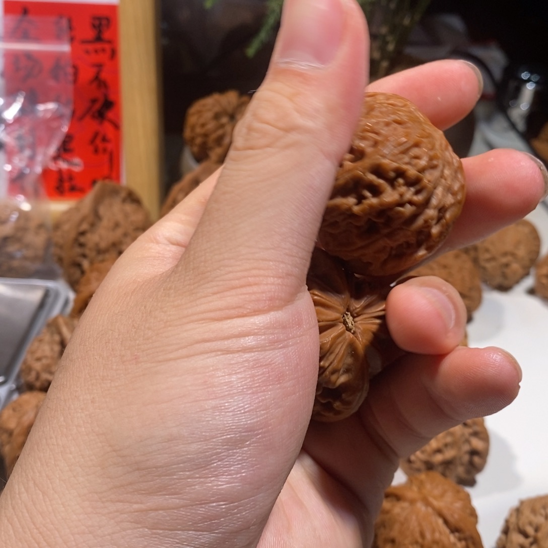 文玩核桃把件A****总40一尺一克