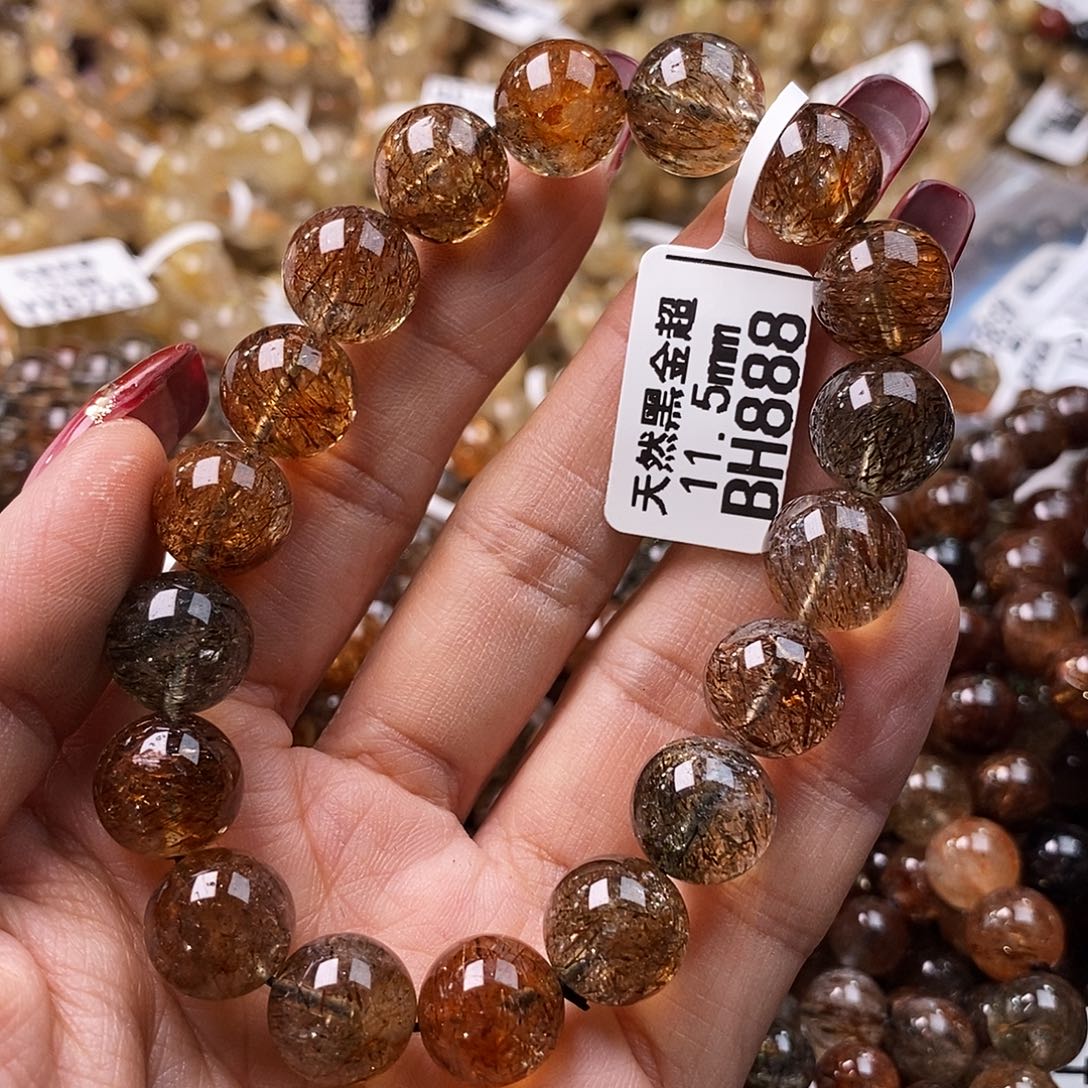 水晶手链未镶嵌水