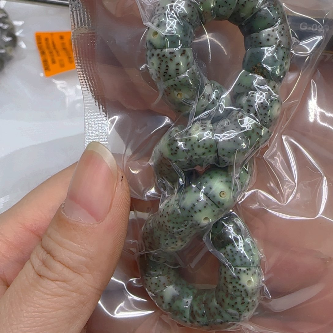 星月菩提手串99荣耀绿星月菩提1.0大肠单圈