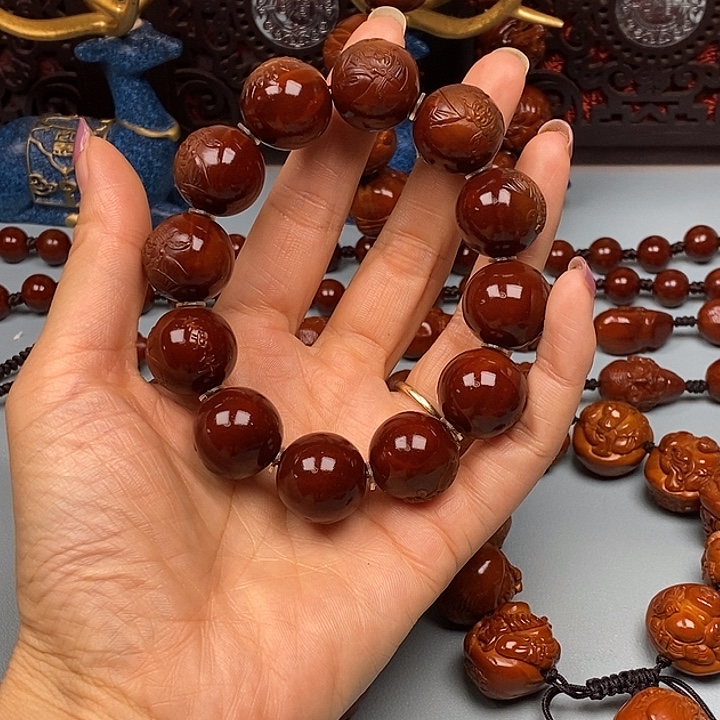 灵***舍橄榄核吊坠橄榄核手串