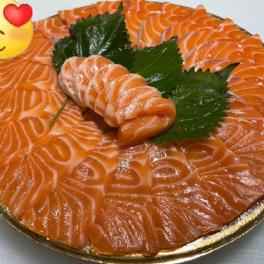 挪威三文鱼腩肉双拼-中份