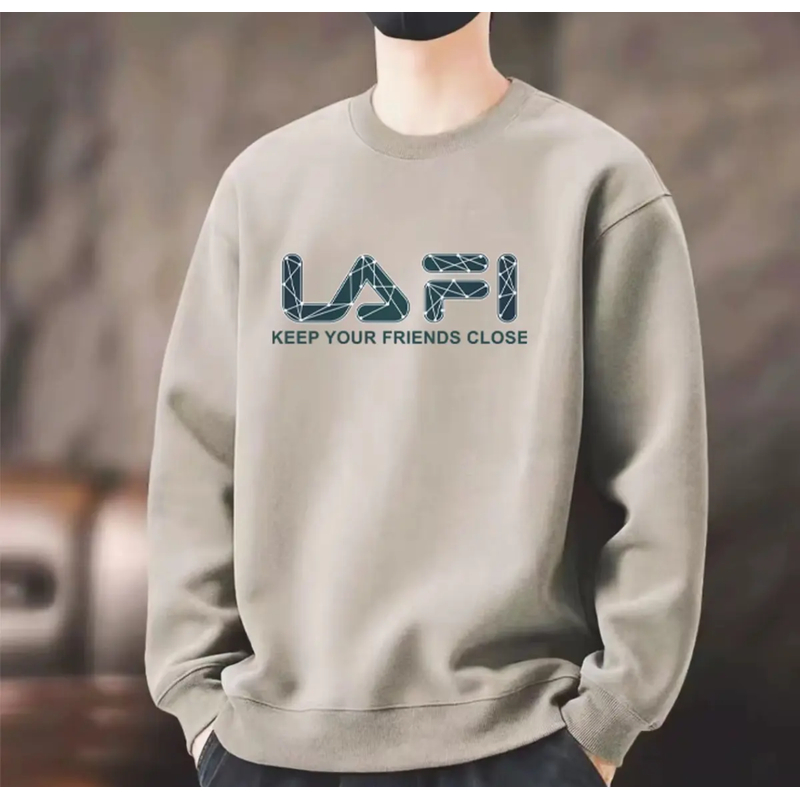 Y[一折粉丝福利]2025秋季圆领卫衣印花男生休闲印花百搭男女同款