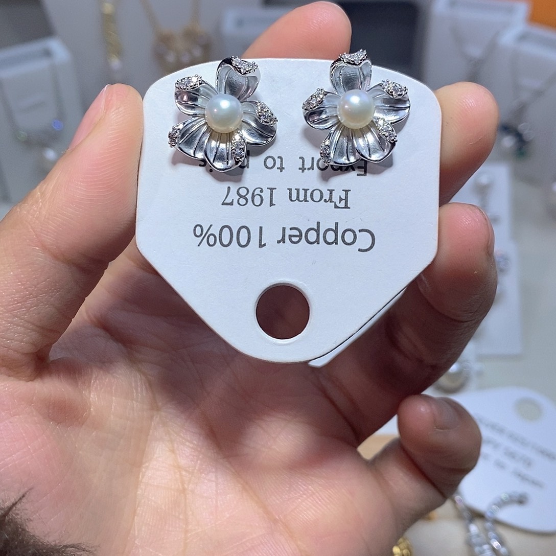 耳饰淡水珍珠未镶嵌