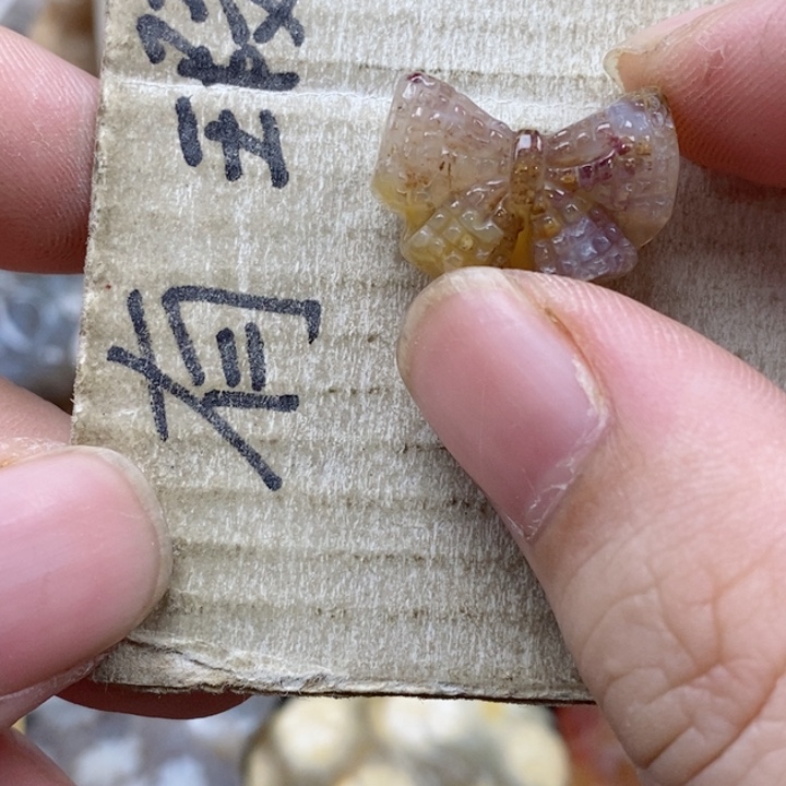 硅化珊瑚（珊瑚玉）未镶嵌颈饰?****?小