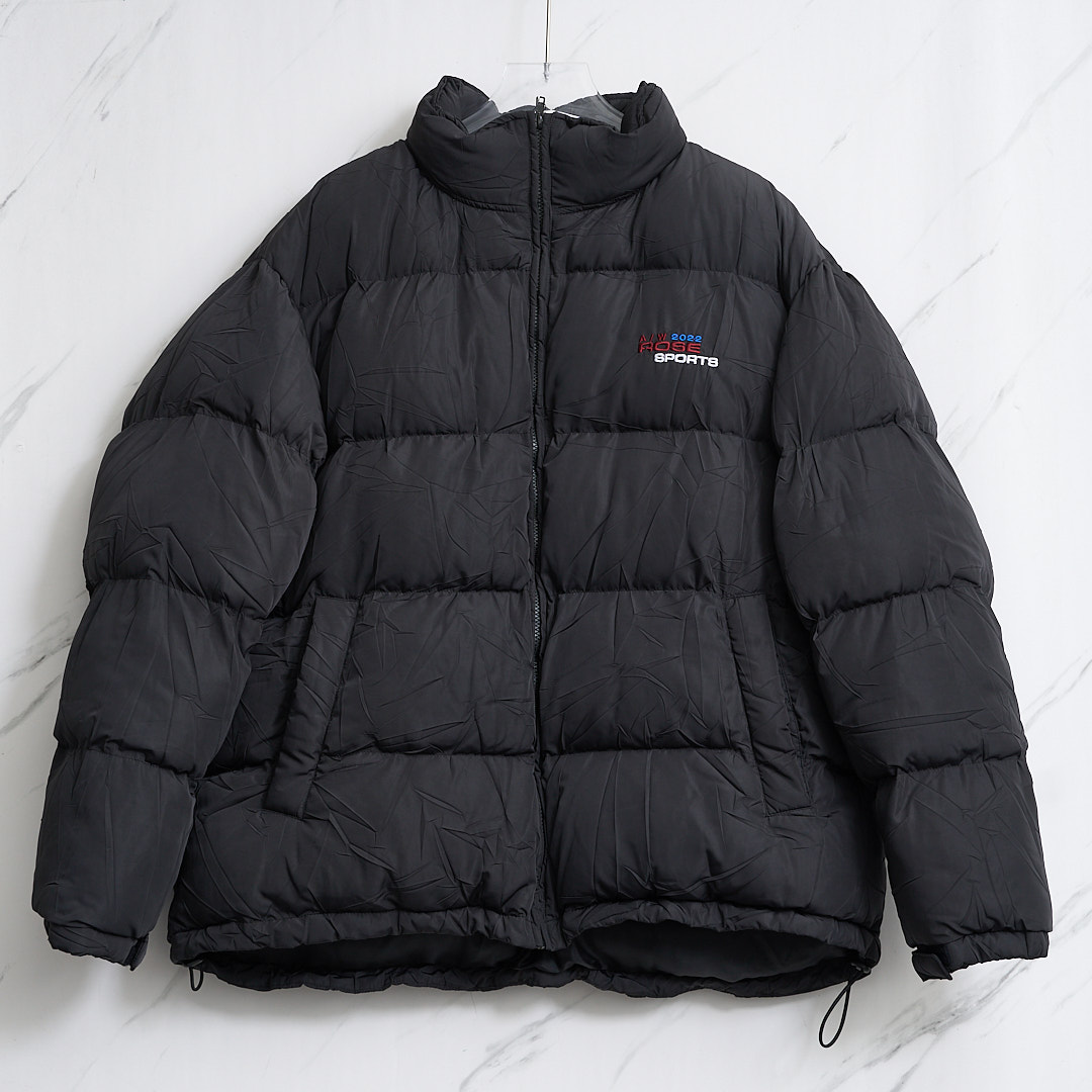 全新未使用  Martine Rose男士字母刺绣棉服RRBU00008