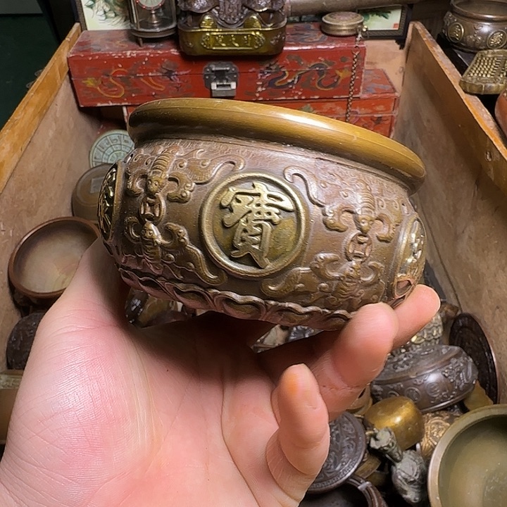铜材质文玩摆件装饰