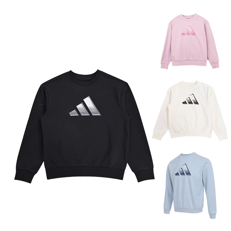 adidas/阿迪达斯圆领卫衣运动长袖宽松休闲套头衫KS0642 KS0643