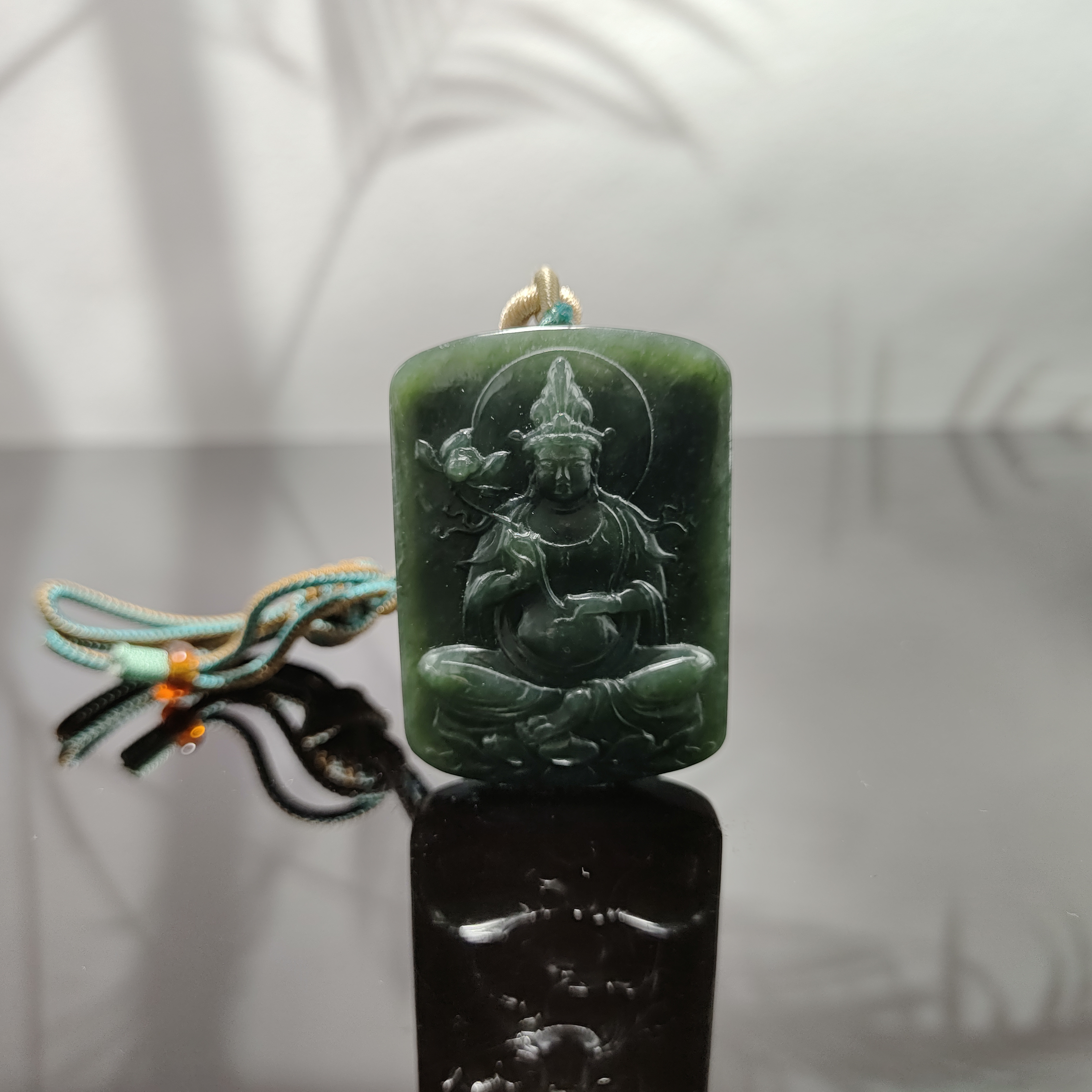 L和田玉观音吊坠0951