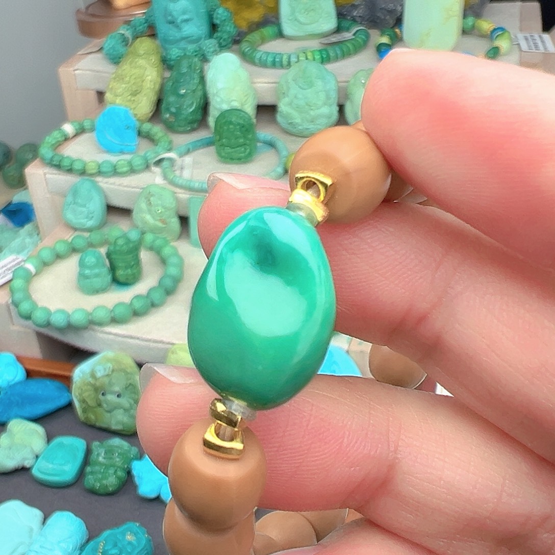 绿松石未镶嵌主播万珍