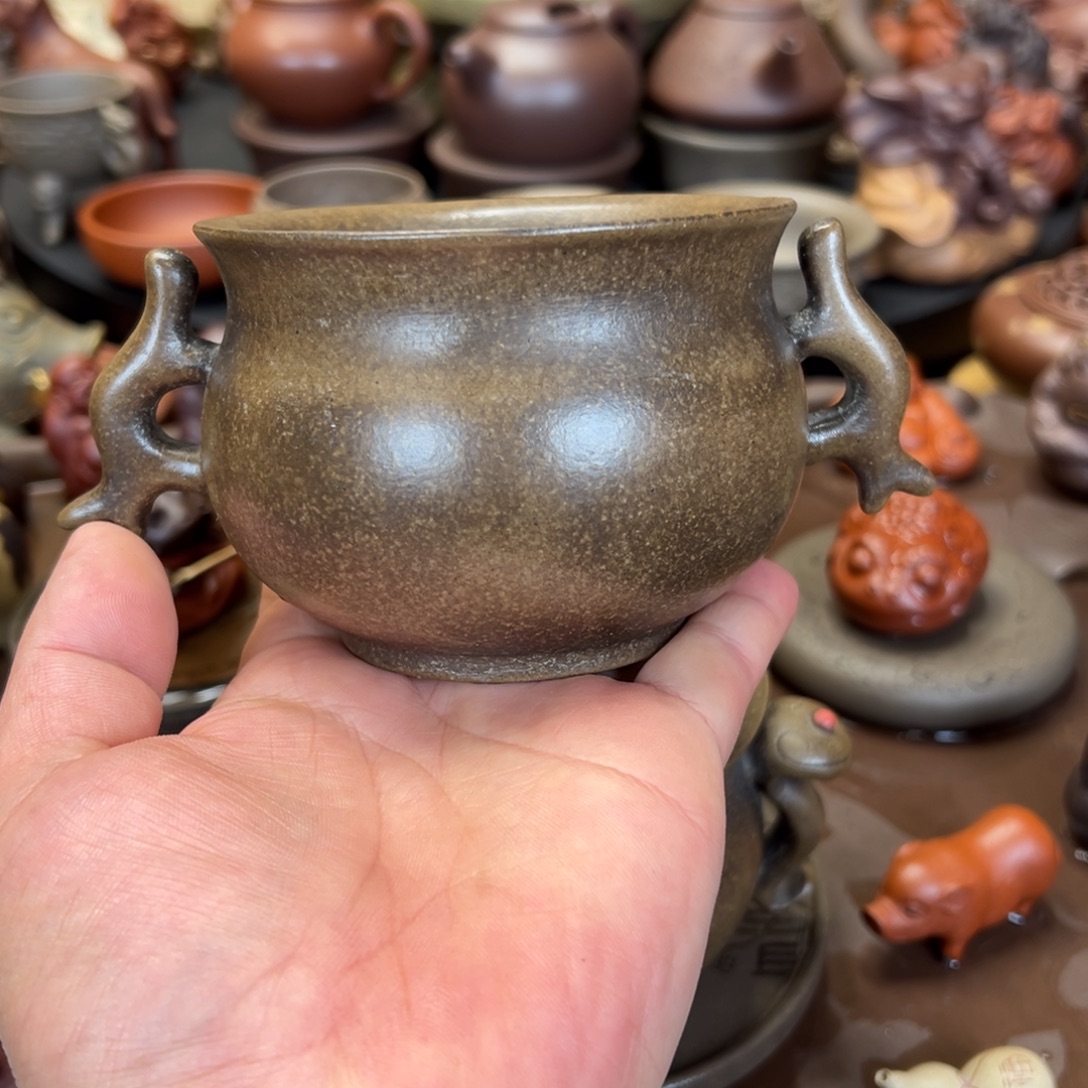 茶宠紫砂紫砂香炉