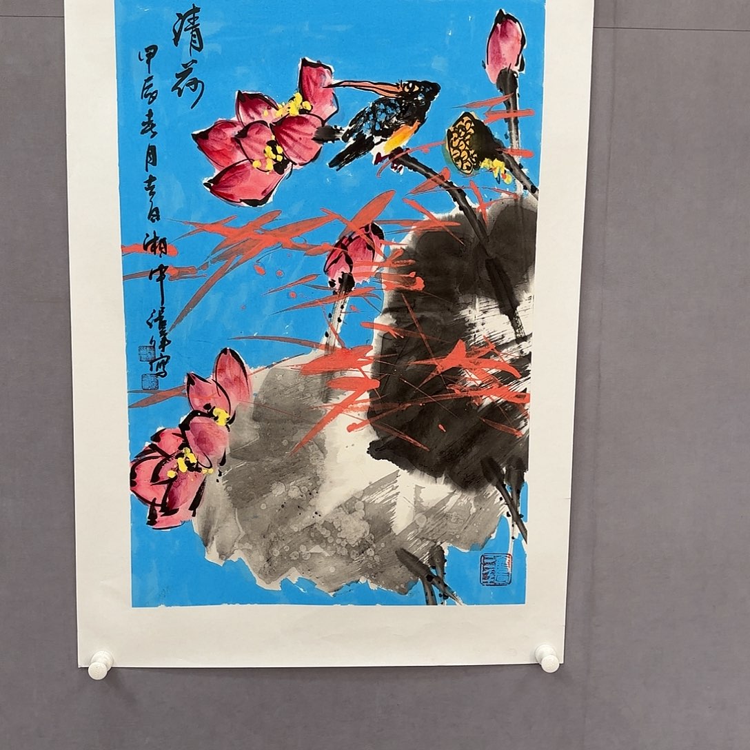 国画亲笔手绘原创