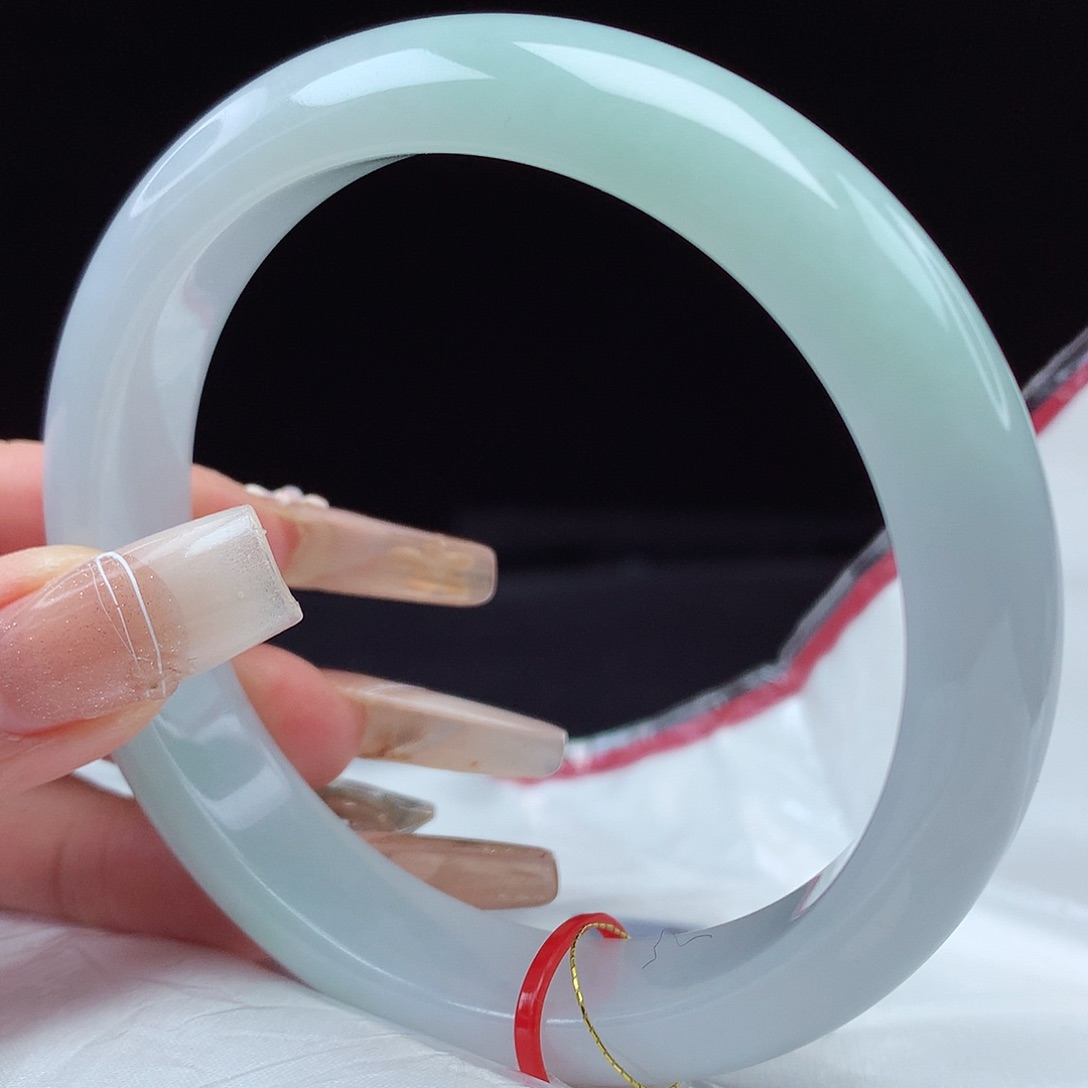 翡翠手镯未镶嵌59圈4041