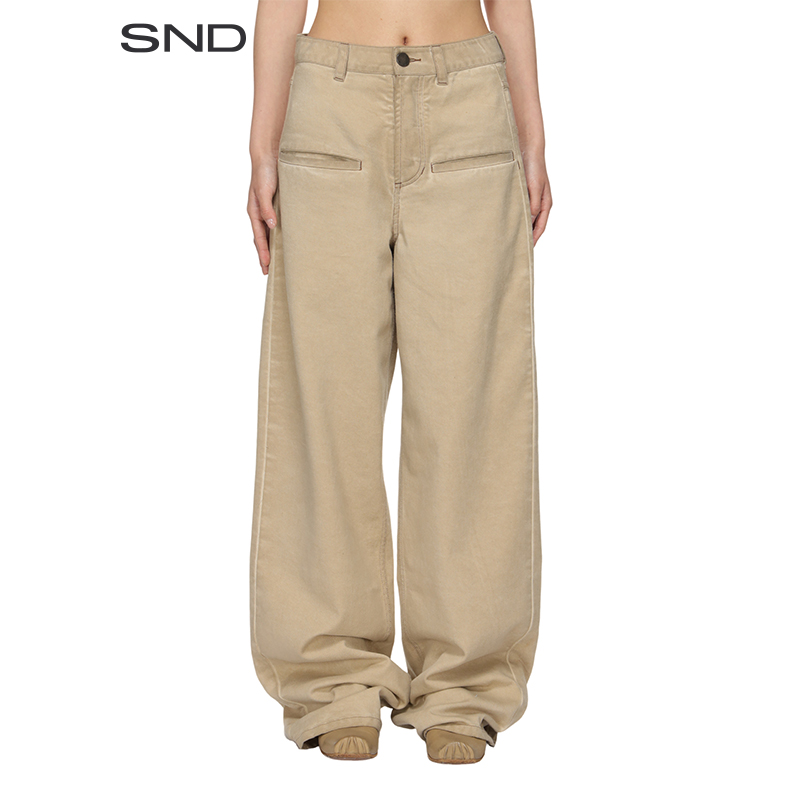 SND【UMA WANG 设计师品牌】SND PS25 反转平袋长裤