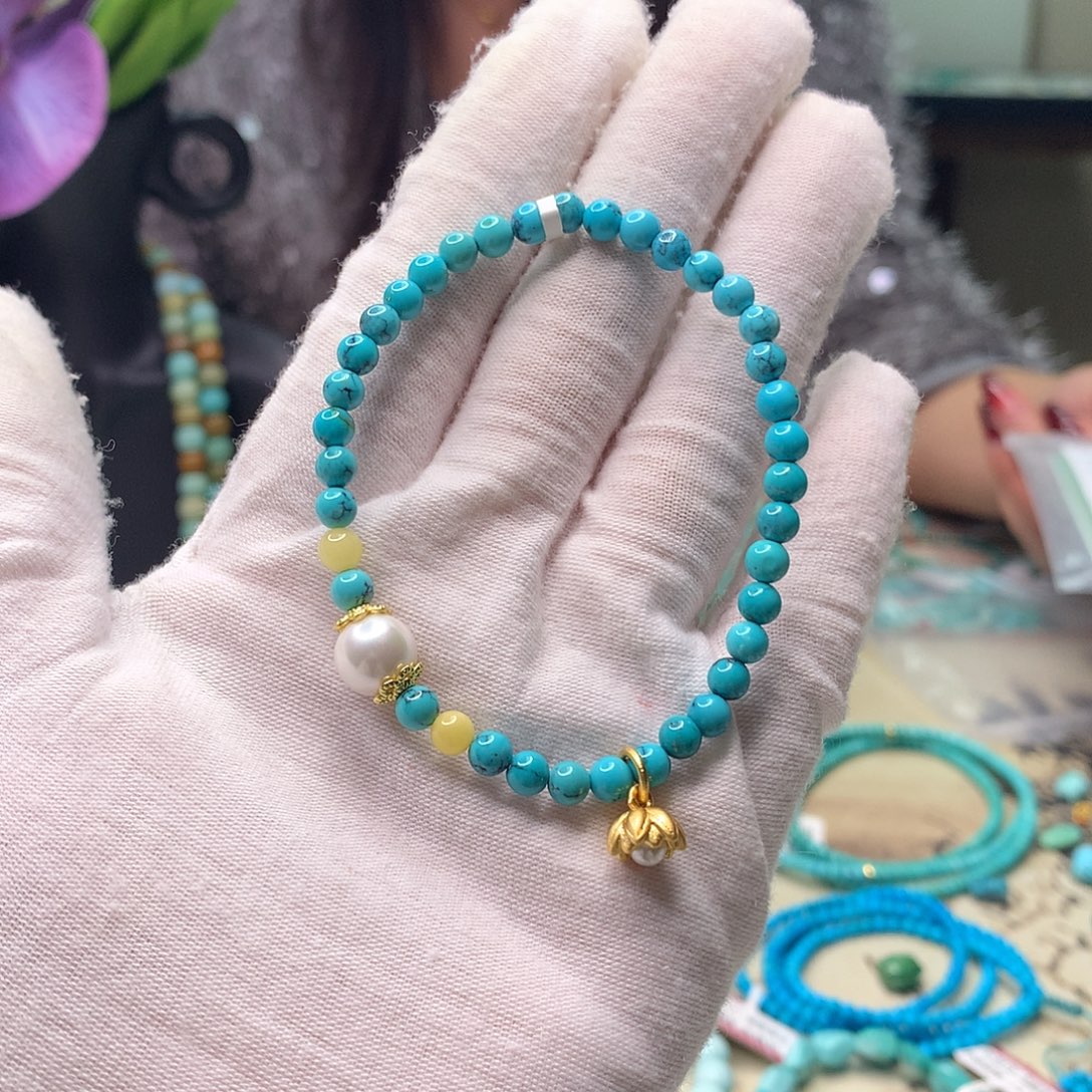 绿松石未镶嵌配饰