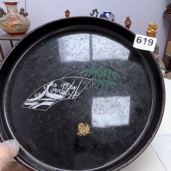瓷片摆件工艺品瓷器摆件777 