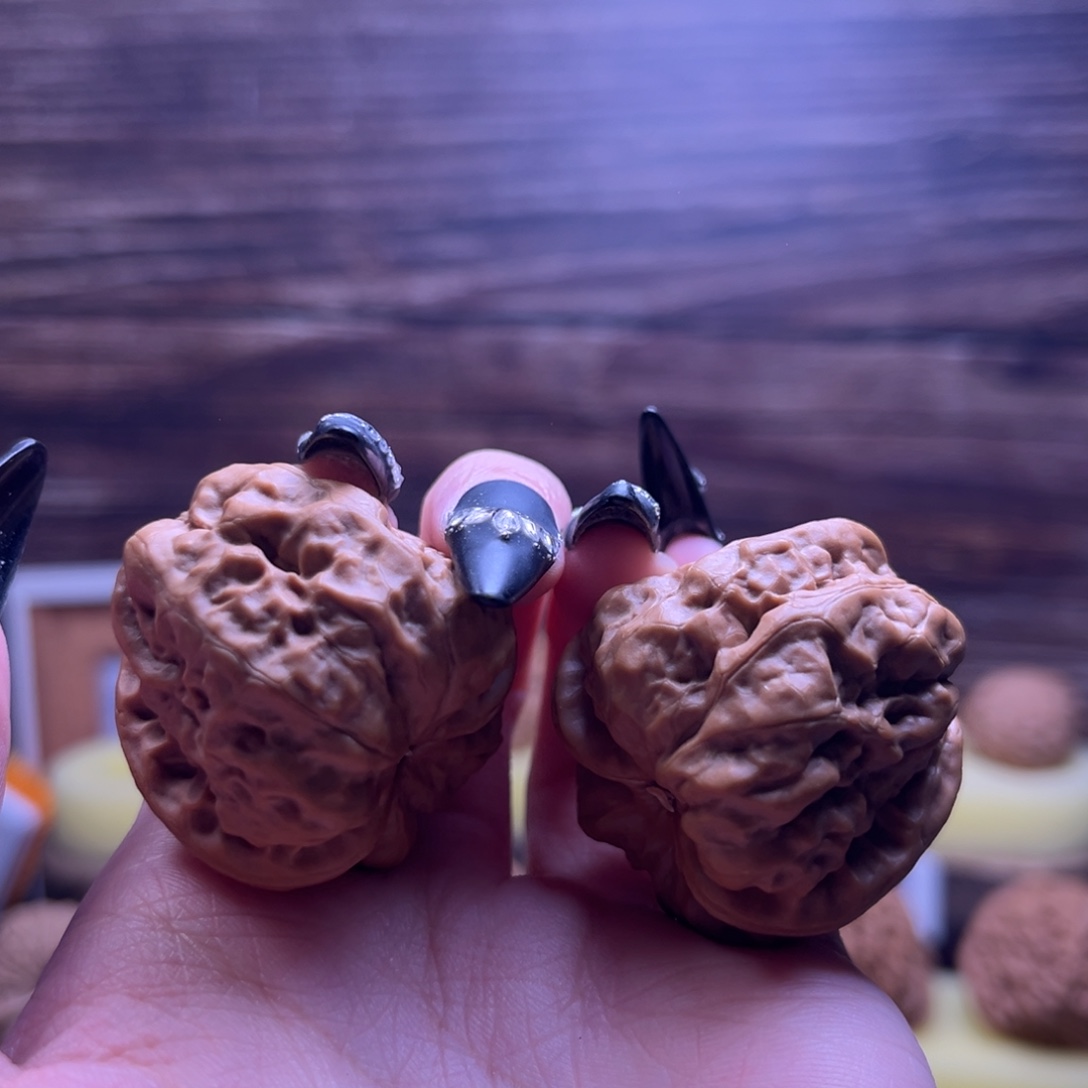 吊坠文玩核桃蛤蟆头闪85