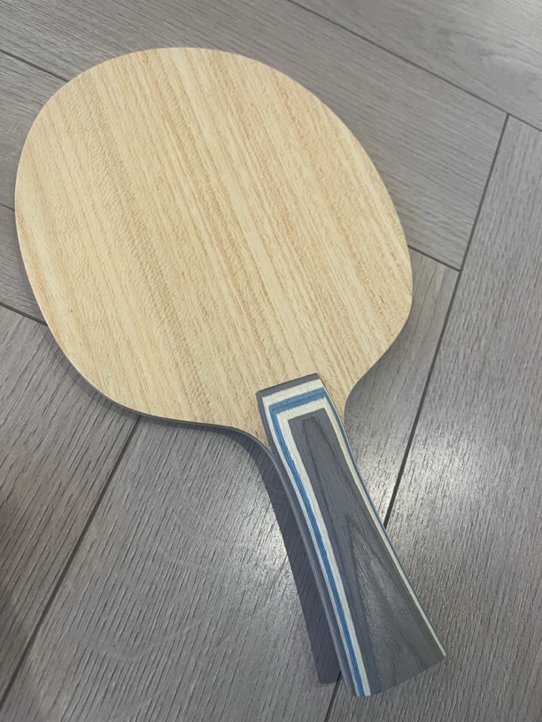 手工打造五木两碳外置维斯结构乒乓球底板快攻通透底劲足