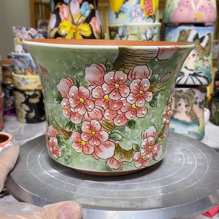 景德镇艺术手绘作品