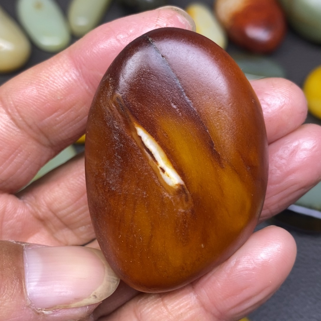 和田玉（糖玉）挂件未镶嵌