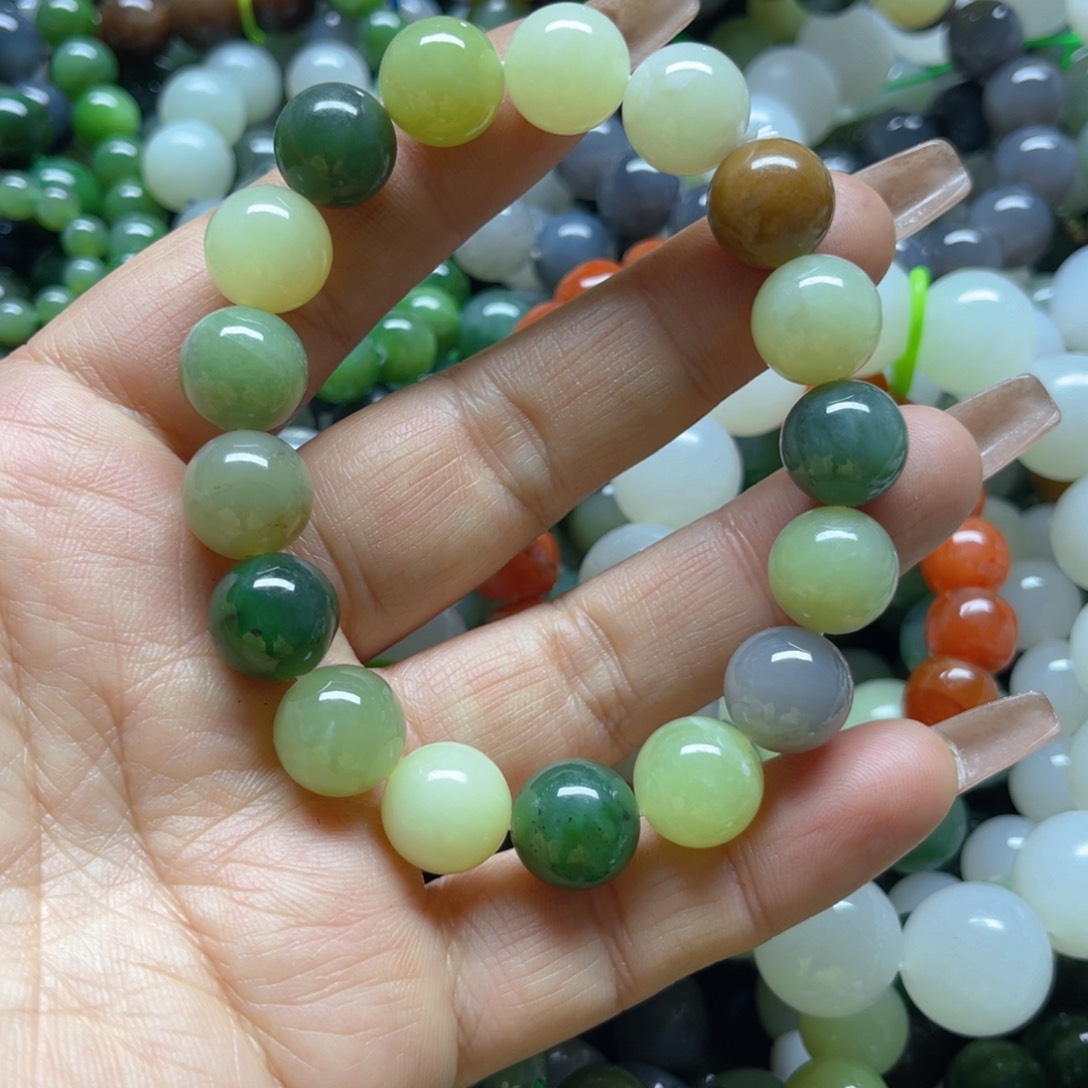 和田玉手链未镶嵌