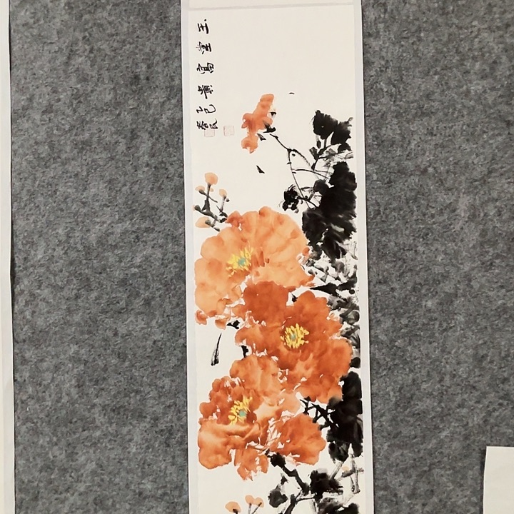 国画闲堂春民国画