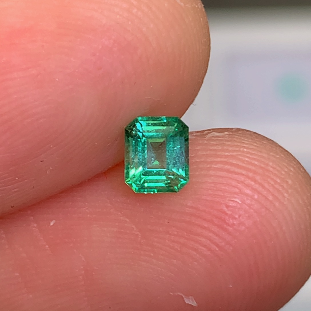 祖母绿裸石未镶嵌0.25ct哥伦比亚