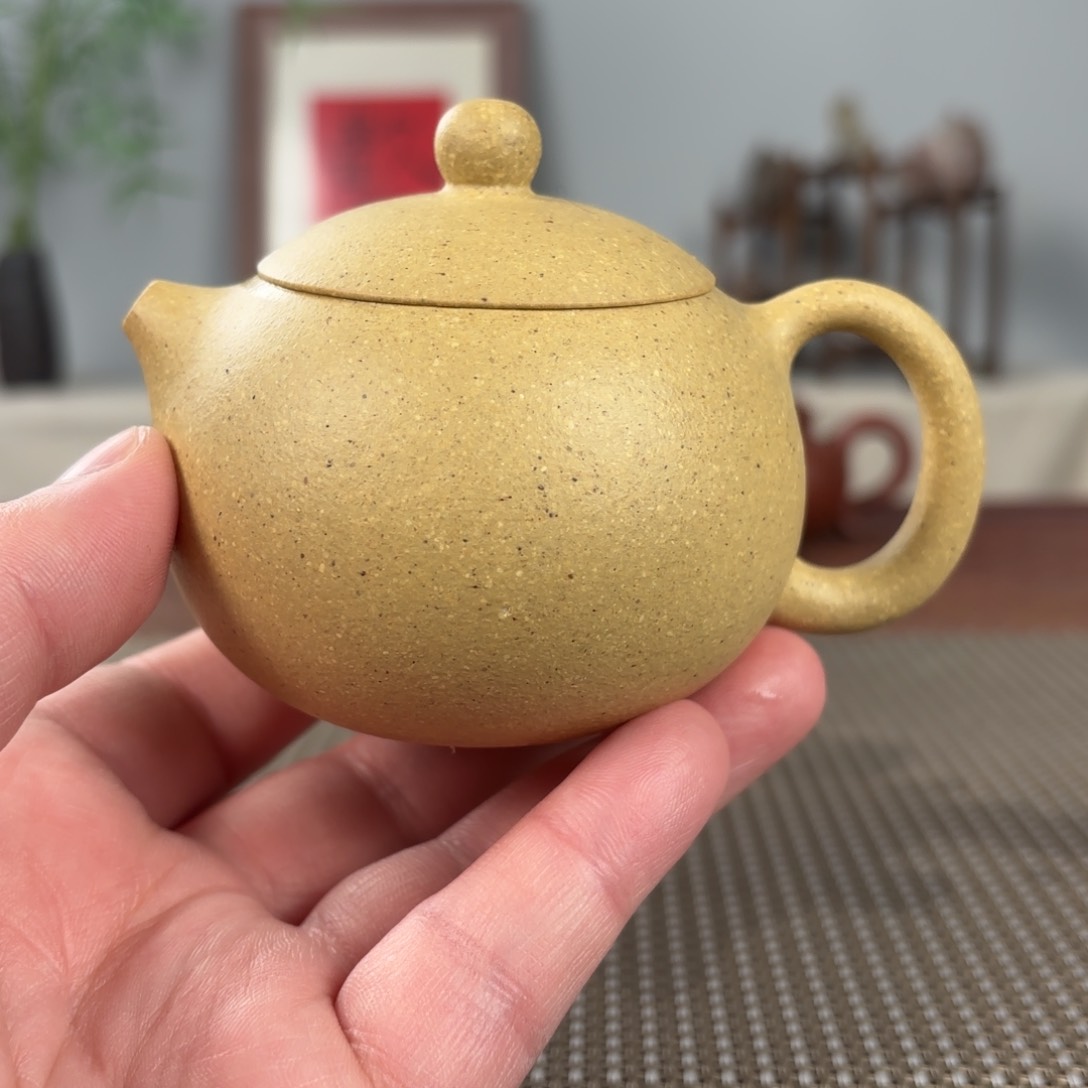 紫砂茶壶黄龙山原矿紫砂壶