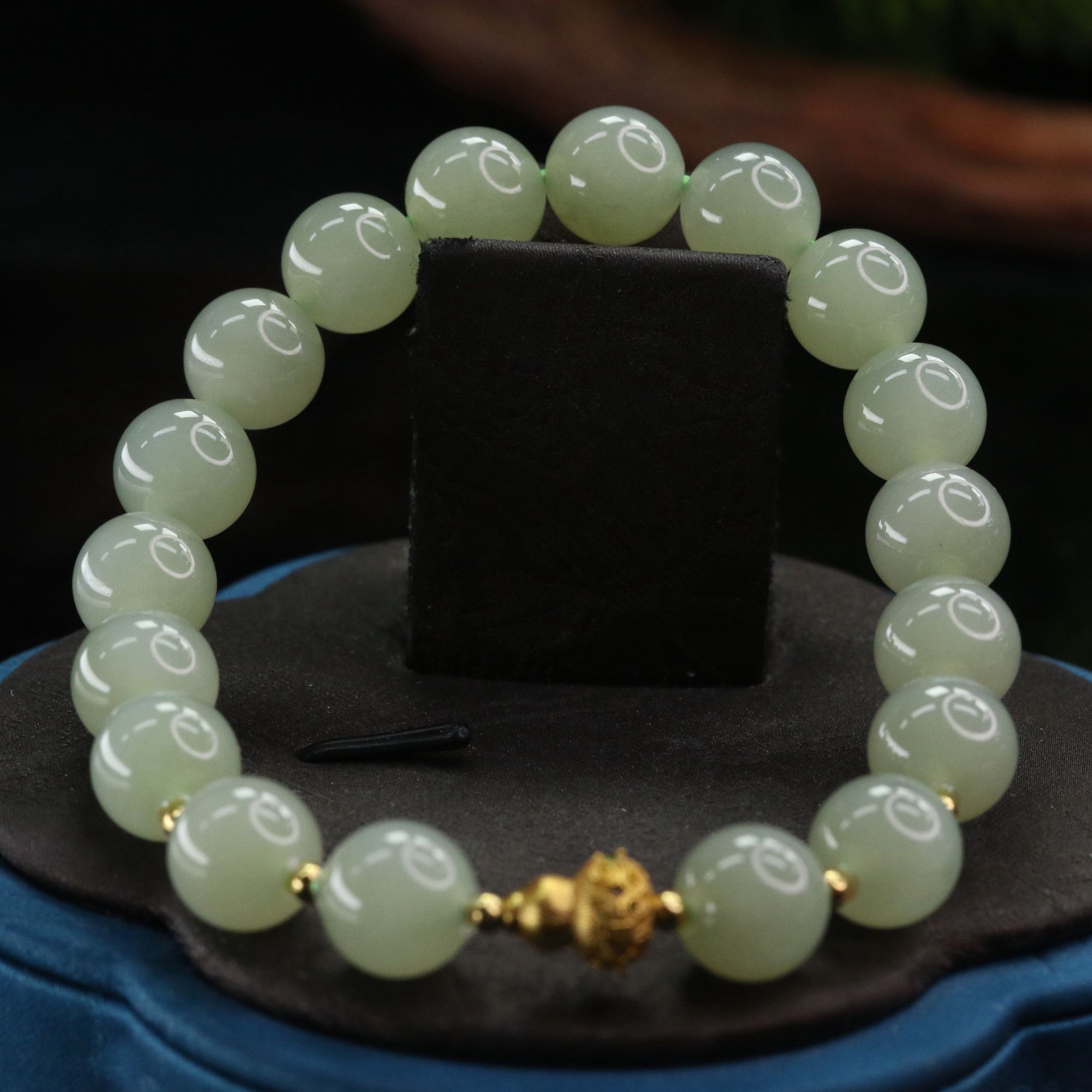 lot5和田玉晴水手串/800349保利厦门拍卖