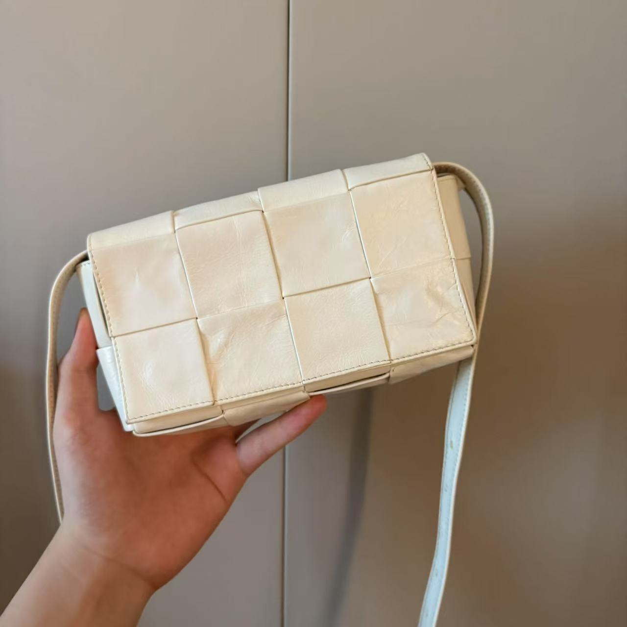 95新 BOTTEGA VENETA/葆蝶家 BV编织包/非真假不退补不换