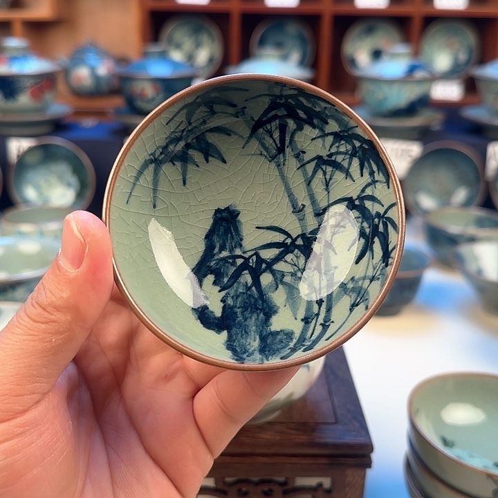 景德镇陶瓷陶瓷杯茶具普洱杯