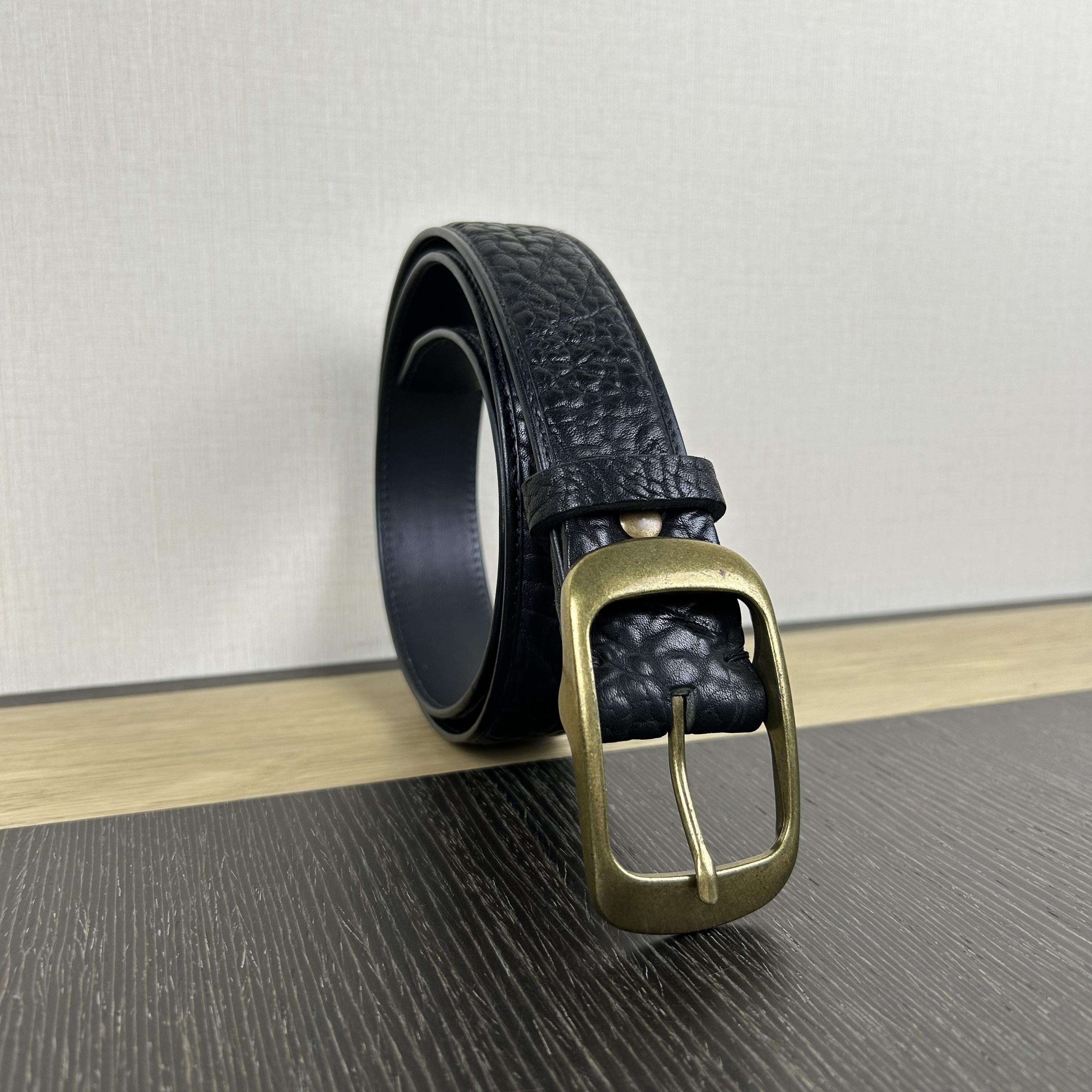 男士精选非洲牛皮皮带