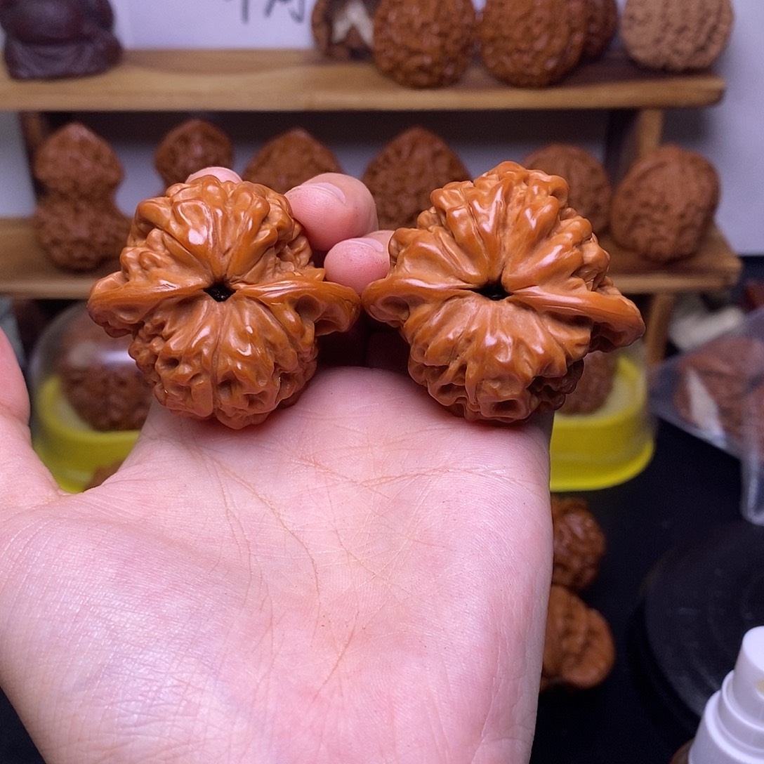 吉***钟文玩核桃吊坠官帽福利