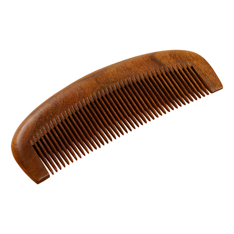 【专颖】2025新款天然黑檀木梳子女士专用长发细齿家用静电脱发按摩