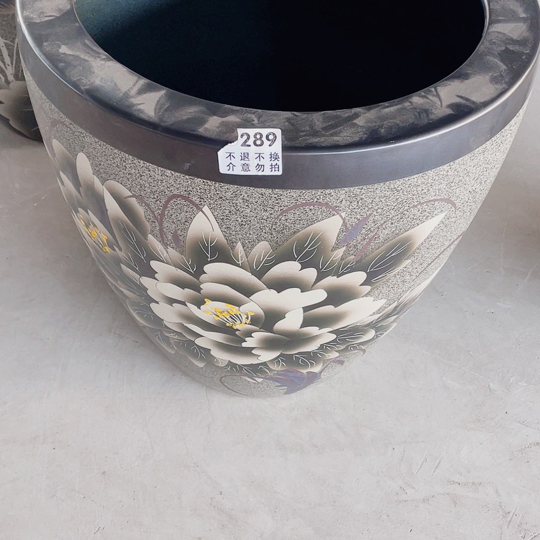 陶景德镇陶瓷鱼缸