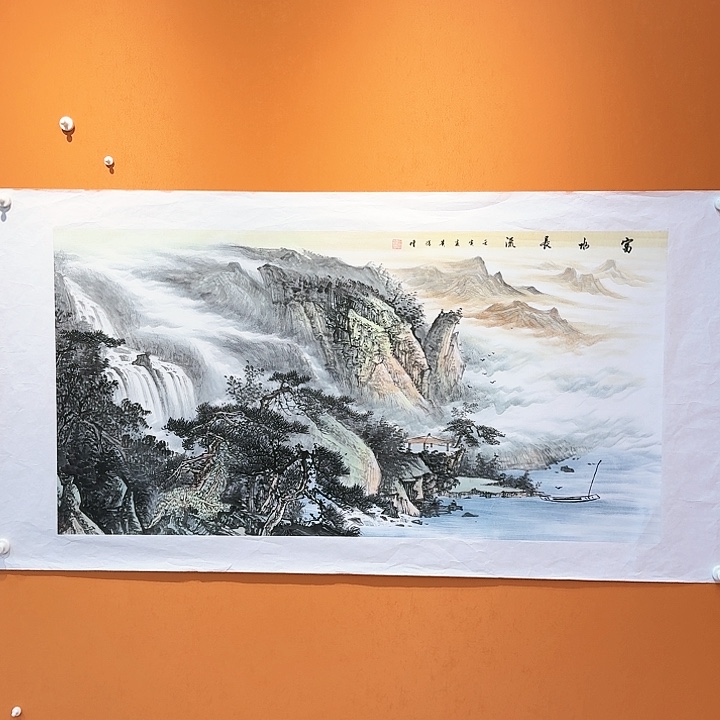 国画书法作品多次参加