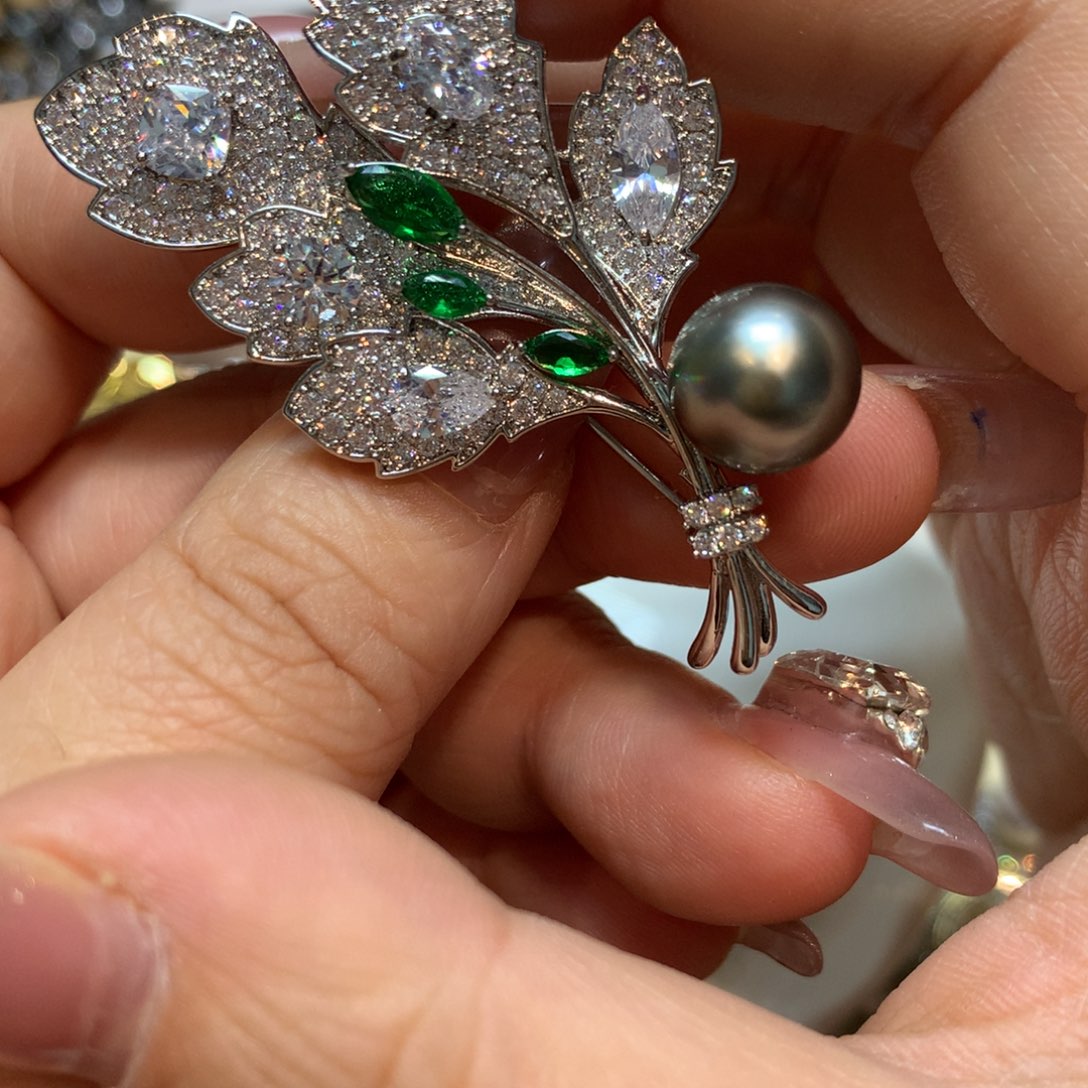 海水珍珠胸饰未镶嵌