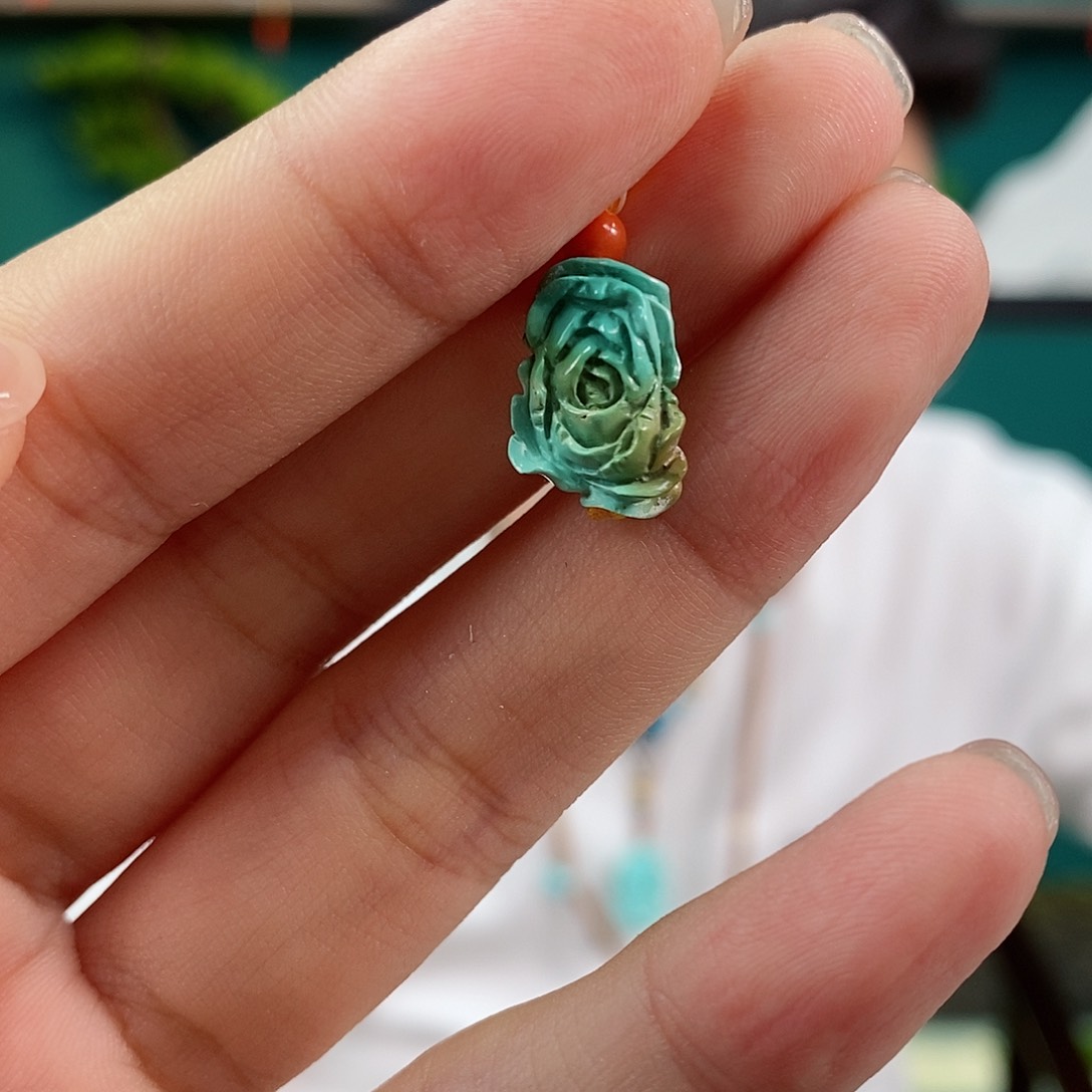 绿松石珠宝奇石未镶嵌