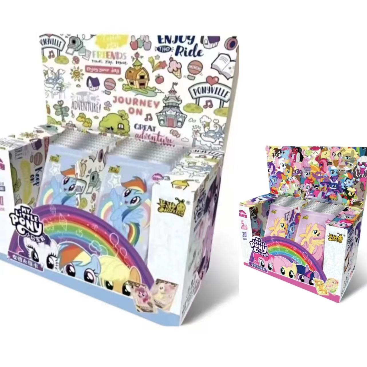 【彩虹4+彩虹3】彩虹第4弹小马宝莉友谊永恒卡 彩虹包