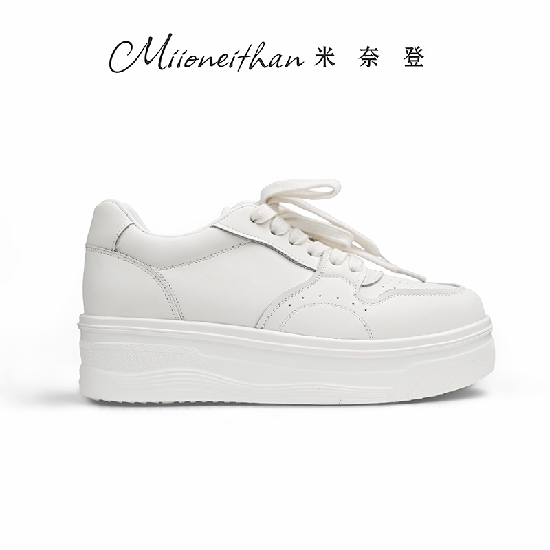 D5005低帮增高板鞋休闲鞋百搭女休闲鞋透气鞋子