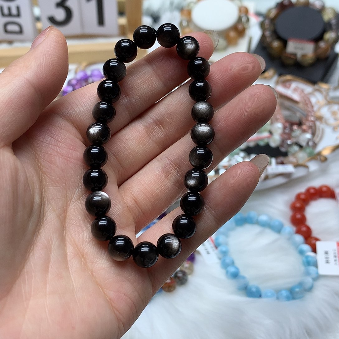 水晶未镶嵌手链手链