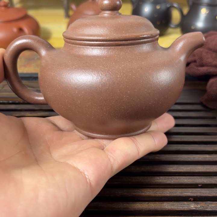 原矿紫砂半手工制作