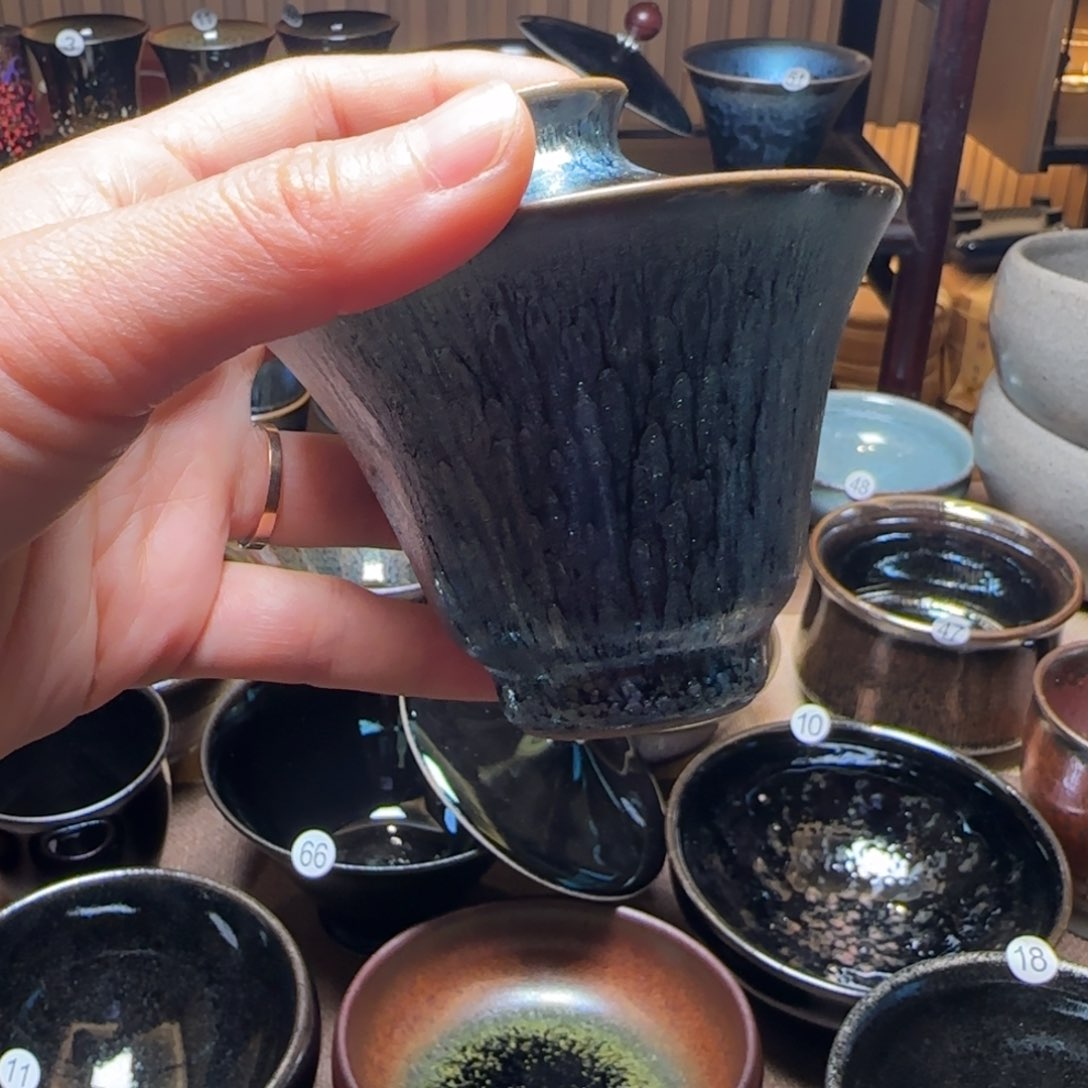 茶盏21若叶百花盖碗1代两才