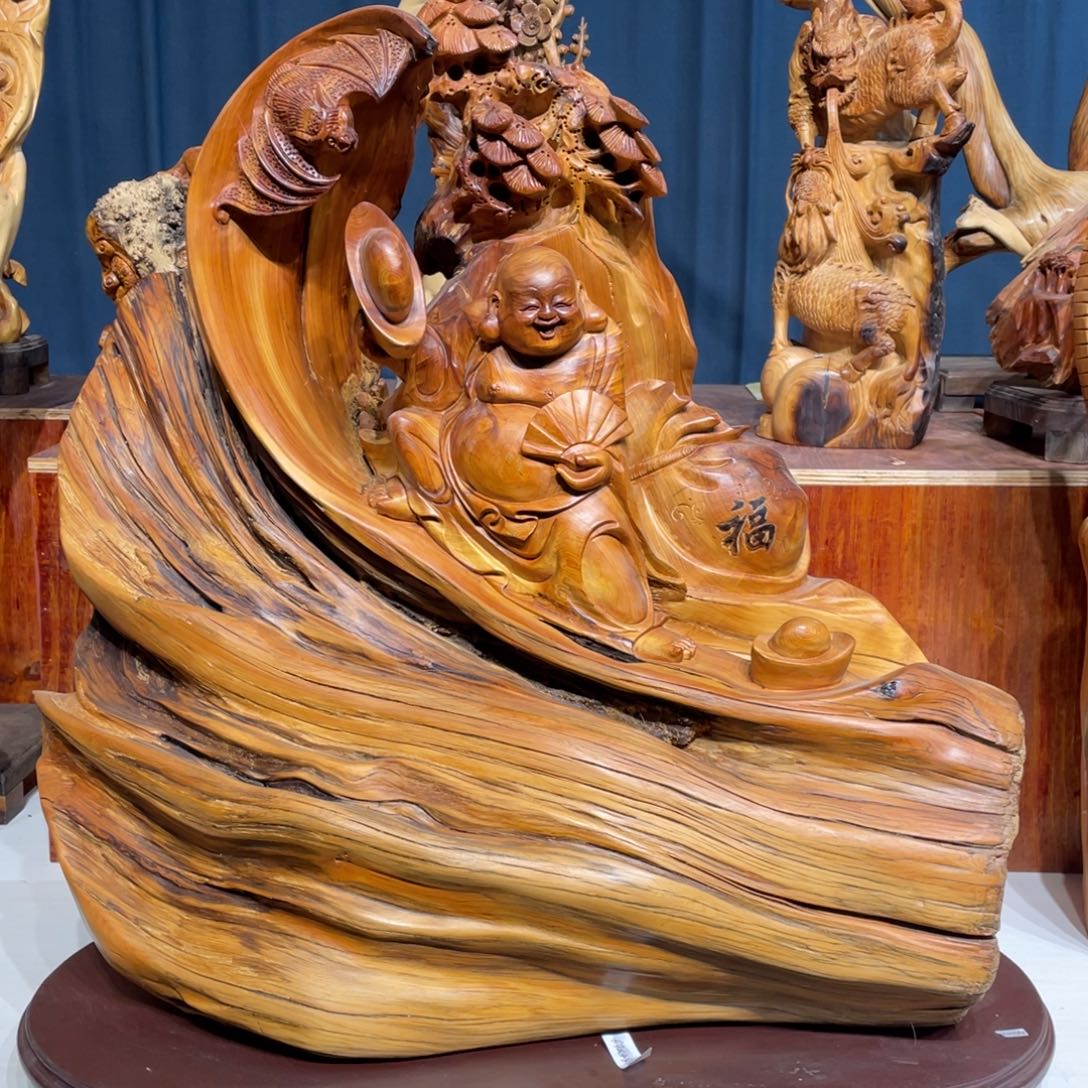 柏木（崖柏）随型摆件