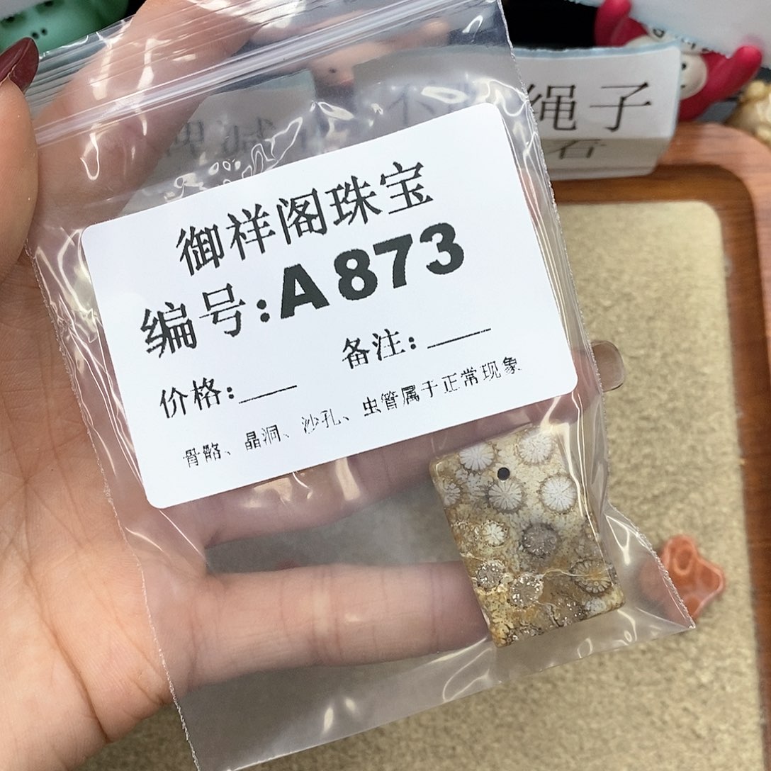 硅化珊瑚（珊瑚玉）A866未镶嵌F**d
