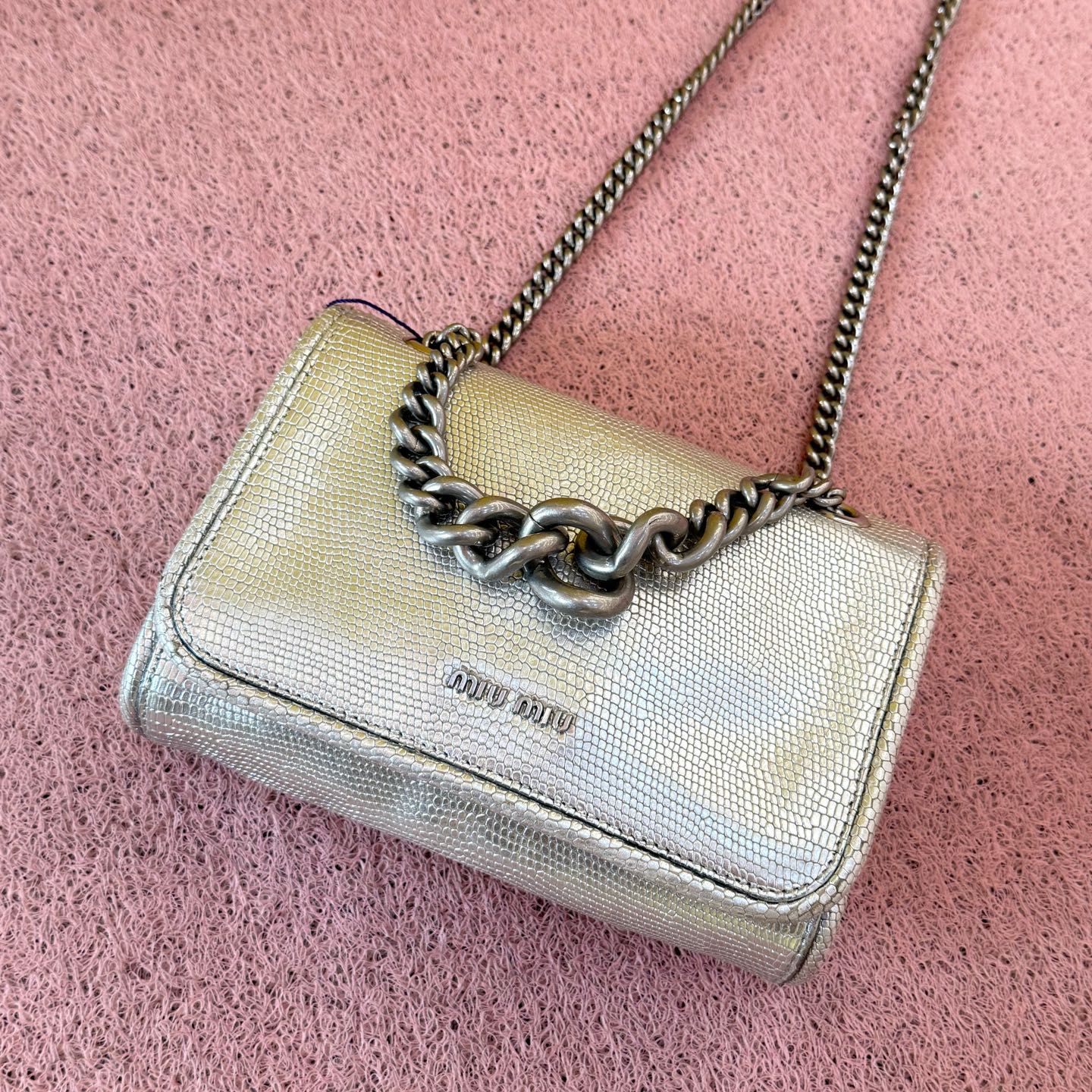 95新 MIU MIU/缪缪 乱乱子中古/女士/单肩包/14615037